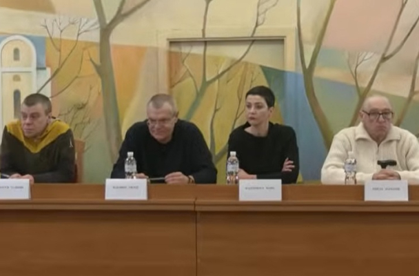 Колесникова, Бабарико, Федута, Лабкович. Первая пресс-конференция освобожденных