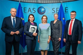 «У нас адны каштоўнасці і адна мэта — незалежная, дэмакратычная і еўрапейская Беларусь»